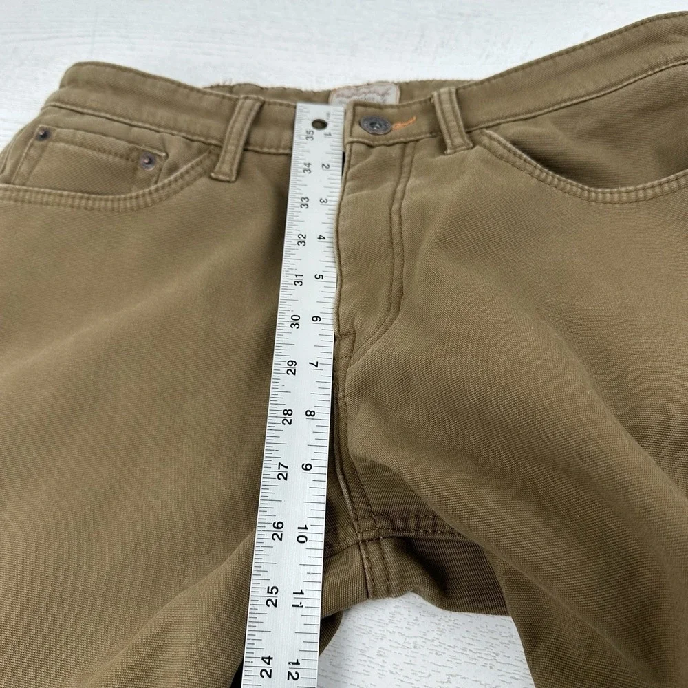 Weatherproof Vintage Fleece Lined Pants‎ Men's 32x29 Khaki